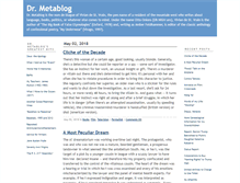 Tablet Screenshot of drmetablog.com